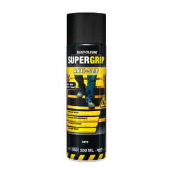 Slidumą mažinantys aerozoliniai dažai SuperGrip™ Anti-Slip, 500 ml spalva juoda цена и информация | Краска | pigu.lt