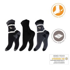 Термоноски женские Footstar Thermo 68306, черные, 3 пары цена и информация | Женские носки | pigu.lt