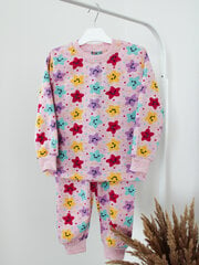 Пижама для девочки Citcit, розовая цена и информация | Пижамы, халаты для девочек | pigu.lt