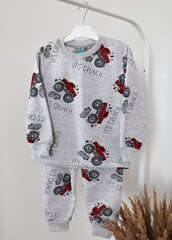 Пижама для мальчиков Citcit, серая цена и информация | Пижамы, халаты для мальчиков | pigu.lt