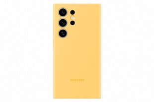 EF-PS928TYE Samsung Silicone Cover for Galaxy S24 Ultra Yellow цена и информация | Чехлы для телефонов | pigu.lt