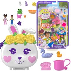 Kompaktiškas rinkinys Polly Pocket Gėlių sodo zuikutis цена и информация | Игрушки для девочек | pigu.lt