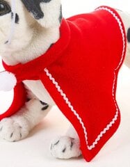 Šuns kostiumų komplektas, 18x37 cm, raudonas kaina ir informacija | Drabužiai šunims | pigu.lt