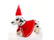 Šuns kostiumų komplektas, 18x37 cm, raudonas kaina ir informacija | Drabužiai šunims | pigu.lt