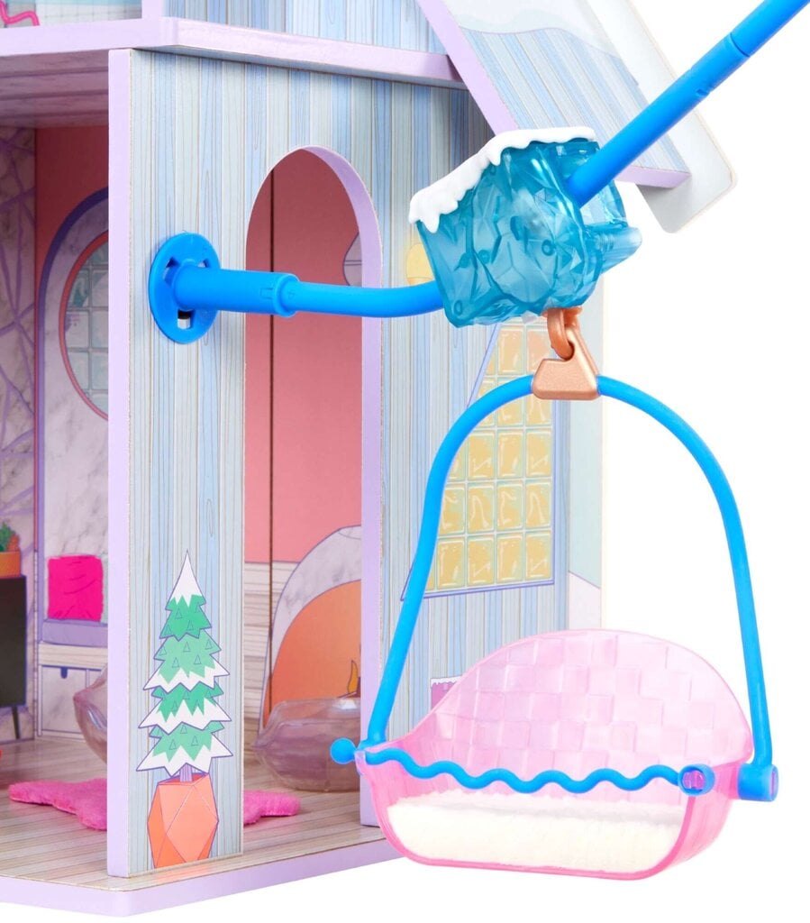 Medinis lėlių žiemos namelis L.O.L Surprise kaina ir informacija | Žaislai mergaitėms | pigu.lt