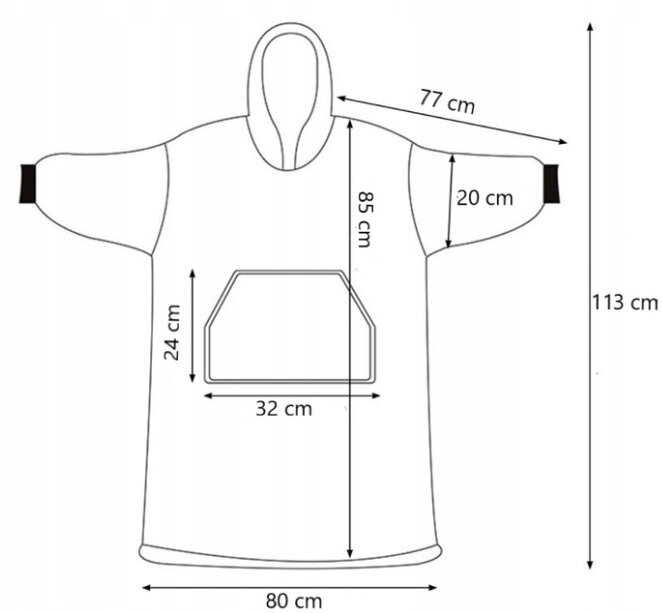 Pledas-megztinis moterims 2in1, įvairių spalvų kaina ir informacija | Megztiniai moterims | pigu.lt