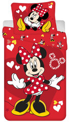 Disney Minnie Love & Stars Комплект детского постельного белья 140×200 cm, 70×90 cm цена и информация | Детское постельное бельё | pigu.lt