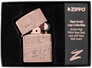 Žiebtuvėlis Zippo 48768 Armor® Script Collectible kaina ir informacija | Žiebtuvėliai ir priedai | pigu.lt