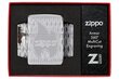 Žiebtuvėlis Zippo 48838 Armor® Zippo Flame Design kaina ir informacija | Žiebtuvėliai ir priedai | pigu.lt