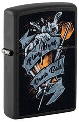 Žiebtuvėlis Zippo 48679 Darts Design, 1 vnt. kaina ir informacija | Žiebtuvėliai ir priedai | pigu.lt