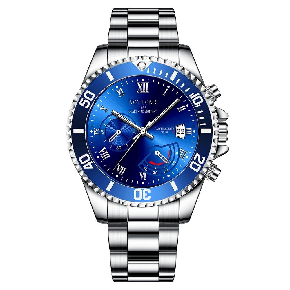 Laikrodis vyrams Notionr 157 kaina ir informacija | Vyriški laikrodžiai | pigu.lt