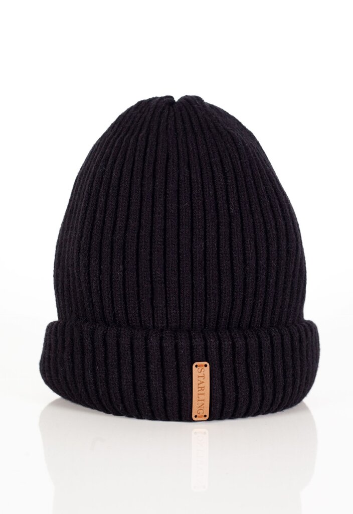 Moteriška žieminė kepurė, Starling, juoda kaina ir informacija | Kepurės moterims | pigu.lt