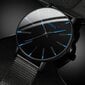Vyriškas Klasikinis Mėlynasis Laikrodis Geneva 885 kaina ir informacija | Vyriški laikrodžiai | pigu.lt