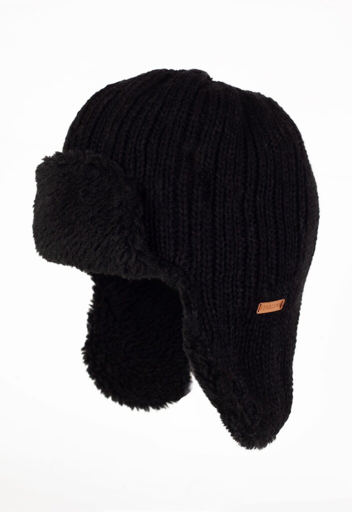 Moteriška žieminė kepurė Starling, juoda kaina ir informacija | Kepurės moterims | pigu.lt