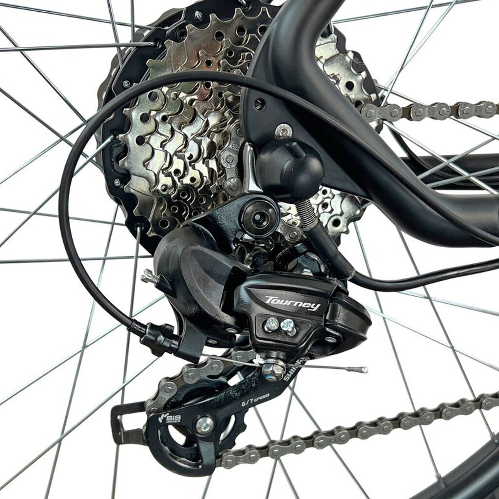Elektrinis dviratis Esperia Xenon HD, 27.5", juodas цена и информация | Elektriniai dviračiai | pigu.lt