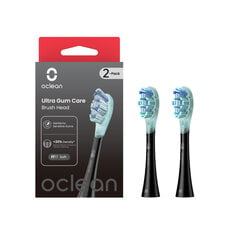 Oclean Ultra Gum Care Brush Head 2-PK UG02 B02 черный цвет цена и информация | Электрические зубные щетки | pigu.lt