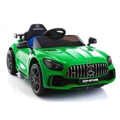 Vienvietis vaikiškas elektromobilis Mercedes GTR Lean Cars, žalias kaina ir informacija | Elektromobiliai vaikams | pigu.lt