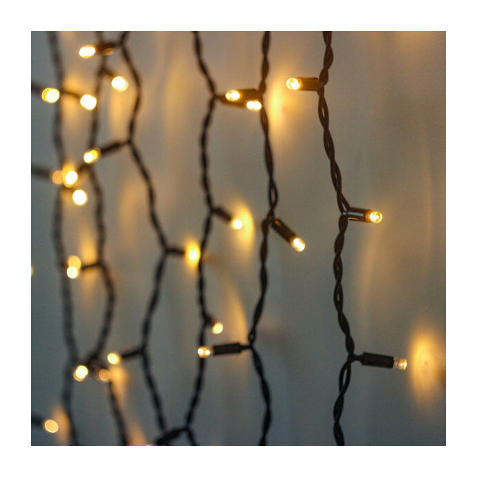 Kalėdinė girlianda, Lempučių užuolaida, 400 LED, 4x2 m kaina ir informacija | Girliandos | pigu.lt
