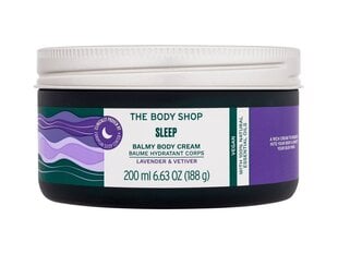 Kūno kremas The Body Shop Sleep Levender Vetiver, 200 ml kaina ir informacija | Kūno kremai, losjonai | pigu.lt