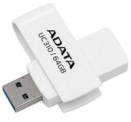 Adata UC310 64GB USB 3.2 kaina ir informacija | USB laikmenos | pigu.lt