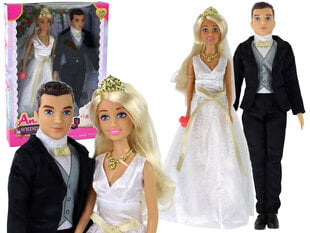 Набор кукол "Жених и невеста", Anlily цена и информация | Игрушки для девочек | pigu.lt
