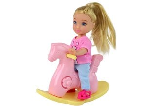 Lėlės ant supamojo arklio rinkinys kaina ir informacija | Žaislai mergaitėms | pigu.lt