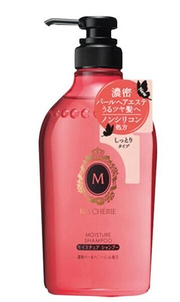 Drėkinantis plaukų šampūnas su gėlių-vaisių kvapu Shiseido Ma Cherie, 450 ml kaina ir informacija | Šampūnai | pigu.lt
