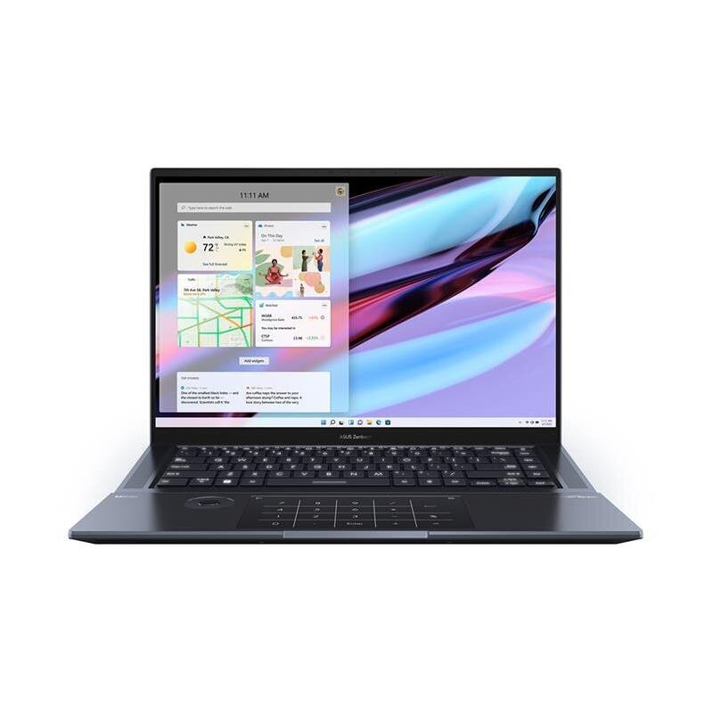 Asus ZenBook BX7602VI-ME096W i9-13900H 32GB SSD 2TB Intel Iris Xe Graphics W11H Black kaina ir informacija | Nešiojami kompiuteriai | pigu.lt