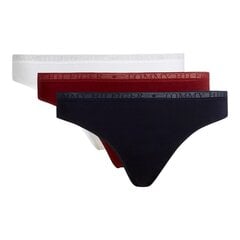 Tommy Hilfiger kelnaitės moterims, įvairių spalvų, 3 vnt цена и информация | Трусики | pigu.lt