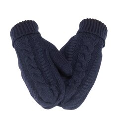 Варежки женские C123080008-9, темно-синие цена и информация | Женские перчатки | pigu.lt