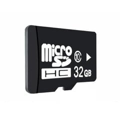 Карта памяти Micro SD 32 ГБ с SD-адаптером. цена и информация | Карты памяти для телефонов | pigu.lt