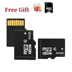 Micro SD 64GB цена и информация | Карты памяти для телефонов | pigu.lt