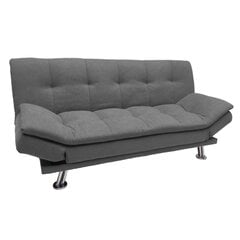 Sofa Home4You Roxy, 189x88x91 cm, pilka kaina ir informacija | Sofos | pigu.lt