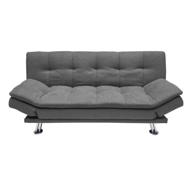 Sofa Home4You Roxy, 189x88x91 cm, pilka kaina ir informacija | Sofos | pigu.lt