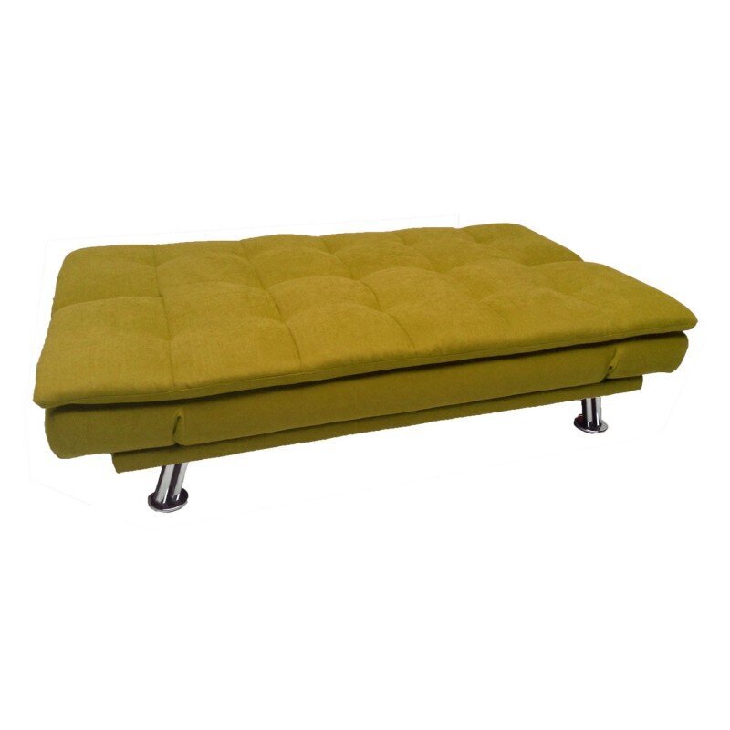 Sofa Home4You Roxy, 189x88x91 cm, geltona kaina ir informacija | Sofos | pigu.lt