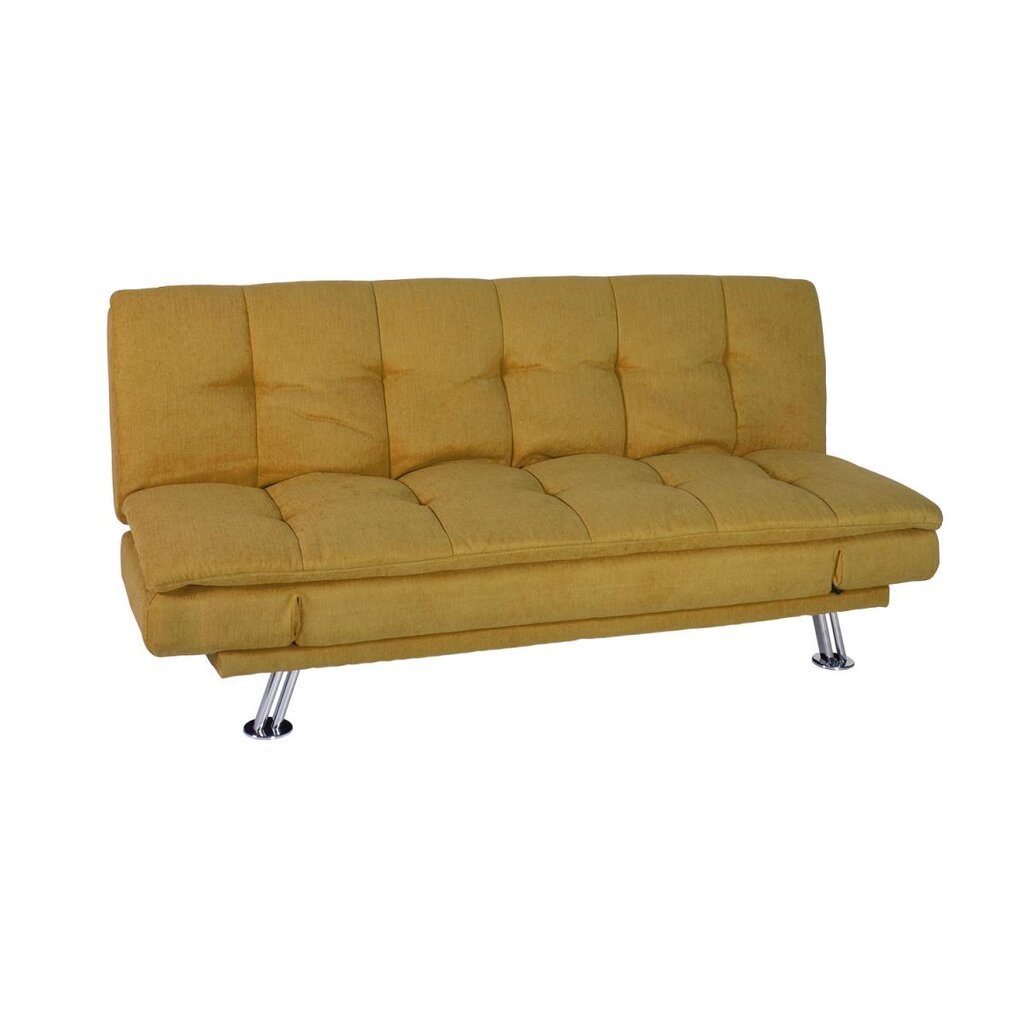 Sofa Home4You Roxy, 189x88x91 cm, geltona цена и информация | Sofos | pigu.lt