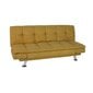 Sofa Home4You Roxy, 189x88x91 cm, geltona kaina ir informacija | Sofos | pigu.lt