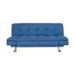 Sofa Home4You Roxy, 189x88x91 cm, mėlyna kaina ir informacija | Sofos | pigu.lt