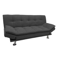 Sofa Home4You Roxy, 189x88x91 cm, pilka kaina ir informacija | Sofos | pigu.lt