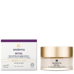 Akių ir lūpų kontūro kremas Sesderma Retisil Pro-Aging, 30 ml цена и информация | Кремы для лица | pigu.lt