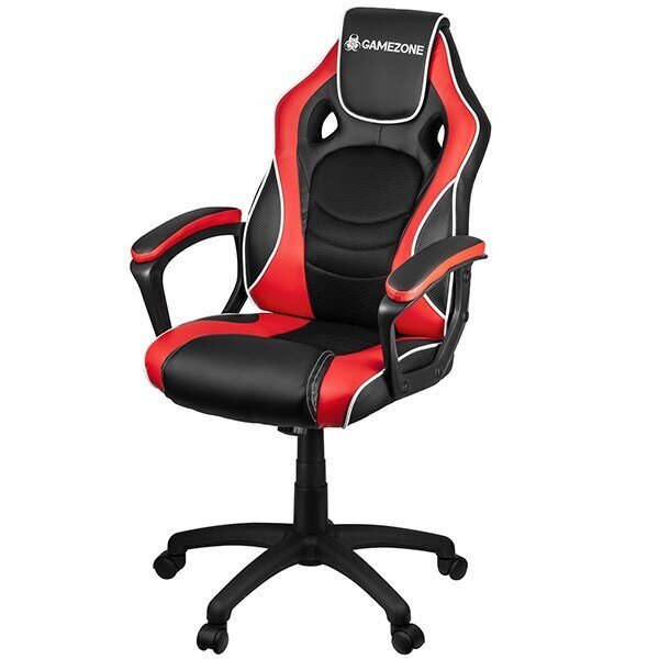 Žaidimų kėdė Tracer, juoda/raudona kaina ir informacija | Biuro kėdės | pigu.lt