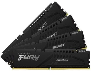 Kingston Fury Beast (KF552C40BBK4-128) цена и информация | Оперативная память (RAM) | pigu.lt