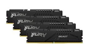 Kingston Fury Beast (KF556C40BBK4-128) цена и информация | Оперативная память (RAM) | pigu.lt