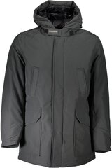 Куртка из очень прочной ткани, серая цена и информация | Мужские куртки | pigu.lt