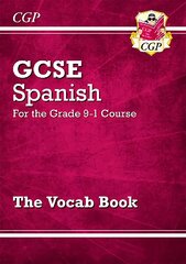 GCSE Spanish Vocab Book kaina ir informacija | Knygos paaugliams ir jaunimui | pigu.lt