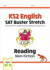 KS2 English Reading SAT Buster Stretch: Non-Fiction (for the 2024 tests) kaina ir informacija | Knygos paaugliams ir jaunimui | pigu.lt