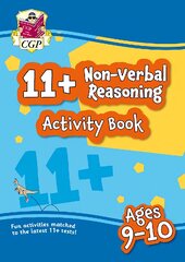 11plus Activity Book: Non-Verbal Reasoning - Ages 9-10 kaina ir informacija | Knygos paaugliams ir jaunimui | pigu.lt