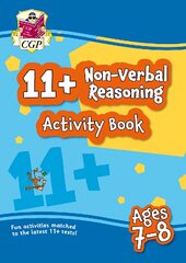 11plus Activity Book: Non-Verbal Reasoning - Ages 7-8 kaina ir informacija | Knygos paaugliams ir jaunimui | pigu.lt