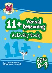 11plus Activity Book: Verbal Reasoning - Ages 8-9 kaina ir informacija | Knygos paaugliams ir jaunimui | pigu.lt