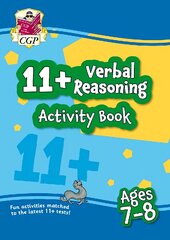 11plus Activity Book: Verbal Reasoning - Ages 7-8 kaina ir informacija | Knygos paaugliams ir jaunimui | pigu.lt